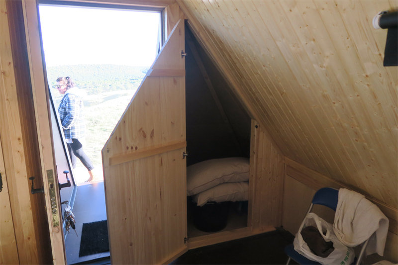 Casa piramidal en monte