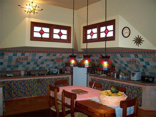 Cocina casa piramidal